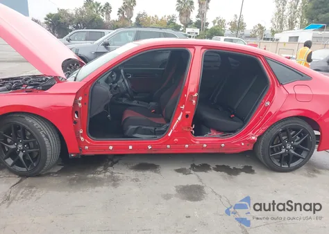 2023 Honda Civic Si Sedan z USA, uszkodzony, nr VIN 2HGFE1E57PH474105